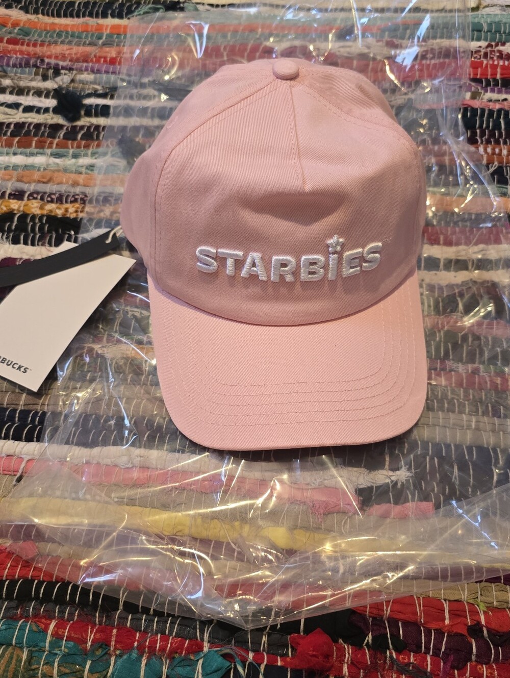 Starbucks Hat Pink Starbies Hat Strawberry Summer 2026 - Picture 3 of 6